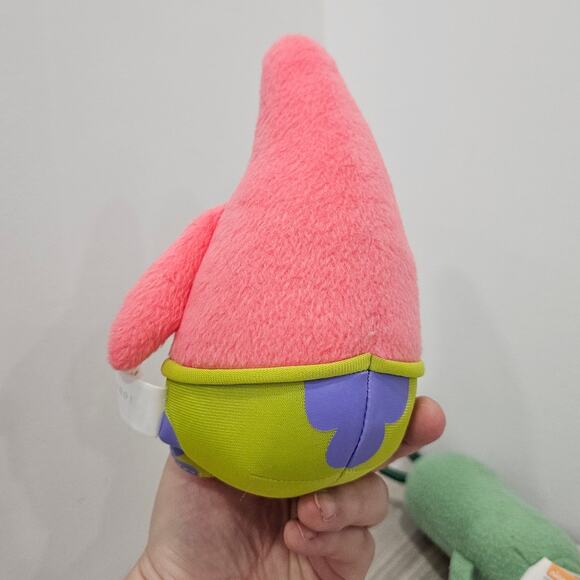 Nickelodeon 2014 Viacom Lot of Patrick Plankton Plush Toy SpongeBob SquarePants - Picture 5 of 9